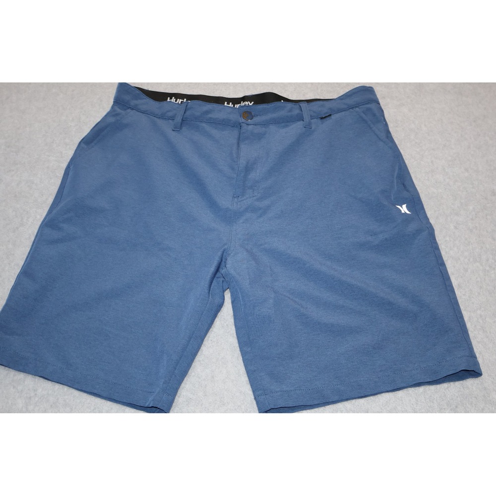 Hurley Hybrid Spacedye Walk Short Mens 36 Blue Stretch Boardshorts HMS24-08577